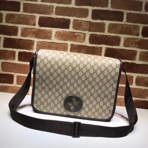 Gucci PVC GG canvas koerierstas 222291 bruin