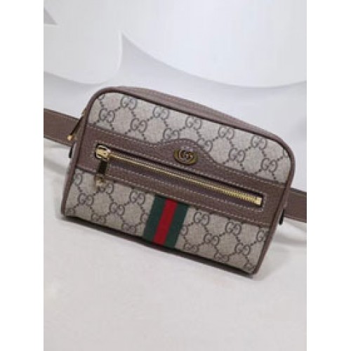 Gucci GG origineel canvas Ophidia Supreme Small Pocket 517075 bruin