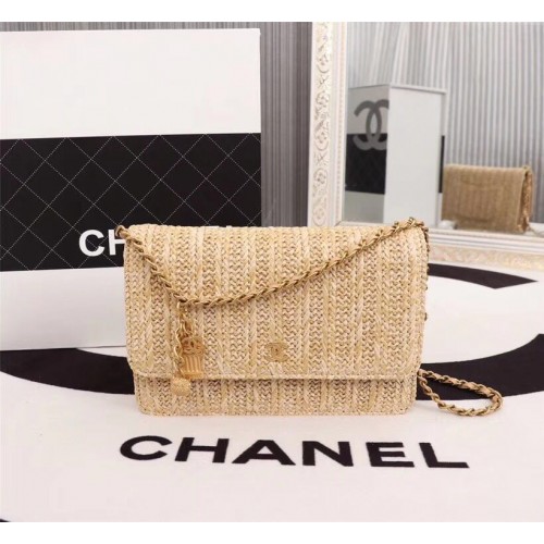 Chanel WOC Original Leather Flap schoudertas B33814