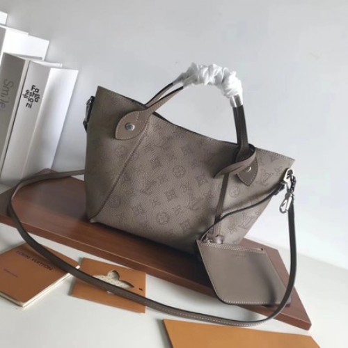 Louis Vuitton Mahina Leren HINA Tas M54353 grijs