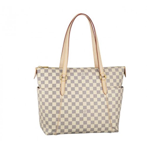 Louis Vuitton Damier Azur Canvas Totaal MM N51262