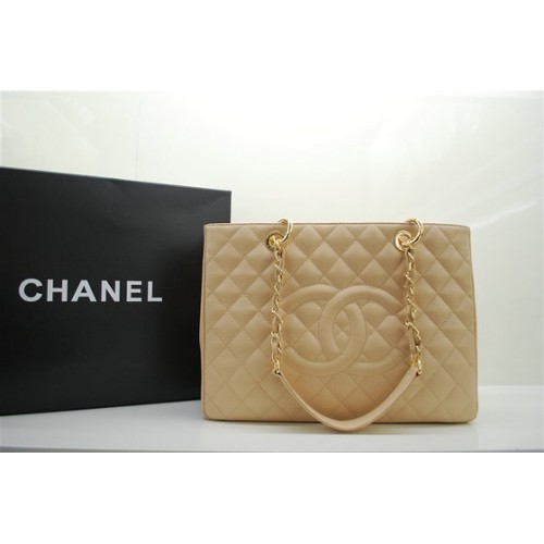 Chanel 2011 GST Caviar lederen handtas 36092 crème