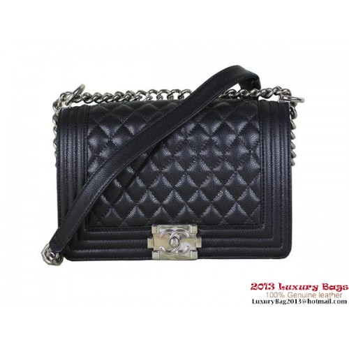 2013 Boy Chanel Flap Schoudertas Klassieke Cannage Patronen A67025 Zwart