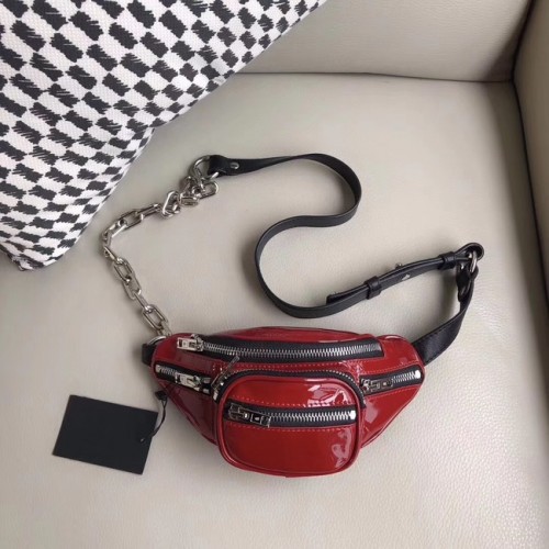 Alexander Wang leren Mini-pocket 0002 rood