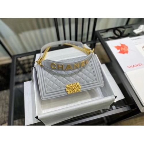 BOY CHANEL kleptas A67086 grijs