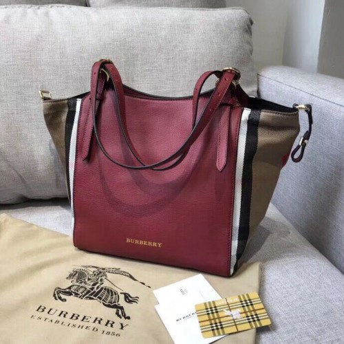 BURBERRY The Canter originele leren tas 30291 Burgendy