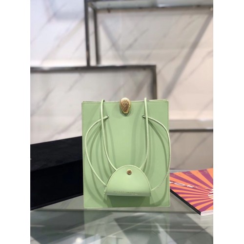 BVLGARI Schoudertas Kalfsleer B288728 groen