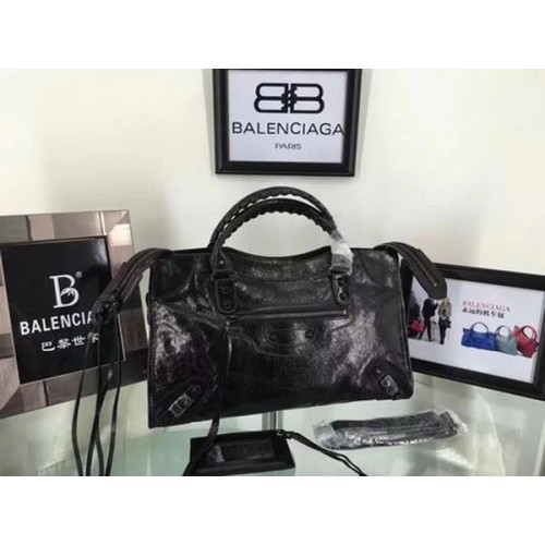 Balenciaga klassieke stadstassen B084332 zwart