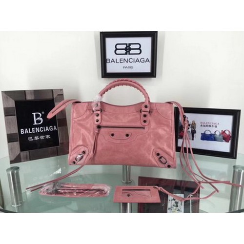 Balenciaga klassieke stadstassen B084332 roze