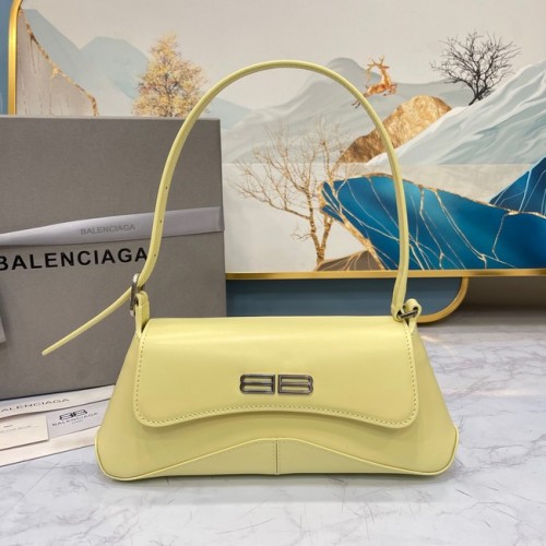 Balenciaga ZANDLOPER KLEINE HANDVATTAS 6008 geel