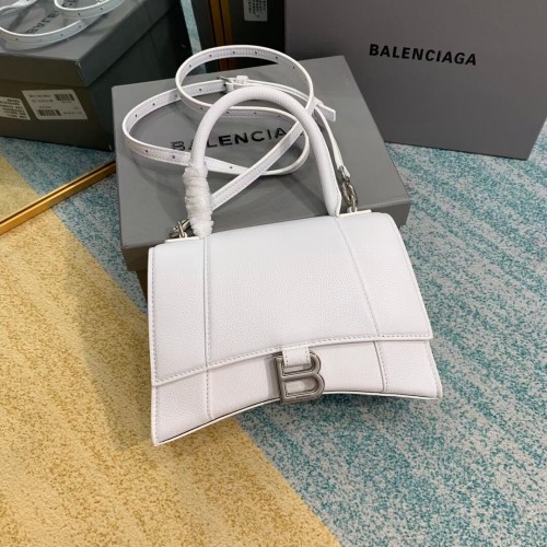 Balenciaga ZANDLOPER KLEINE HANDVATTAS B108895 wit