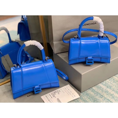 Balenciaga origineel leer 25955 blauw