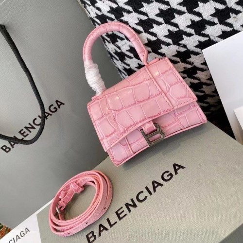 Balenciaga DAMES ZANDLOPER MINI TOP HANDVAT TAS M8000 ROZE