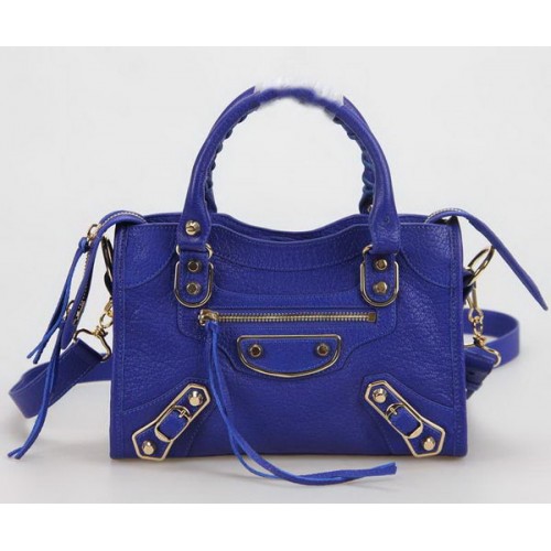 Balenciaga mini Classic Eerste Tas B300295 Blauw