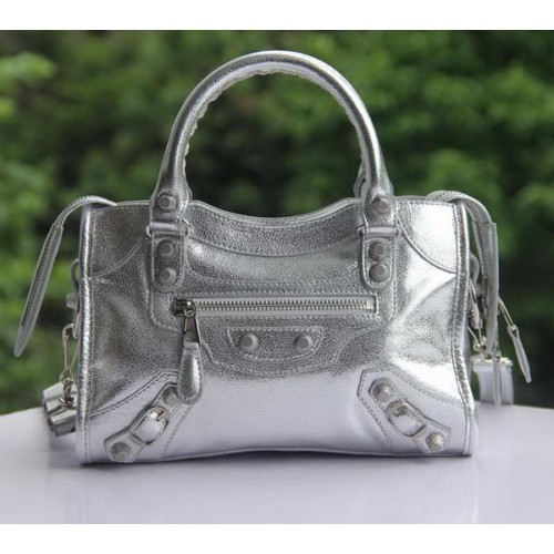 Balenciaga mini Classic Eerste tassen B300295 Zilver