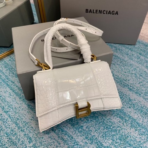 Balenciaga Hourglass XS Top Handle Bag 28331S wit