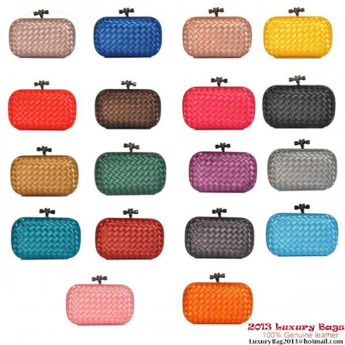 Bottega Veneta 8651S Intrecciato Silk Stretch knoopkoppelingen