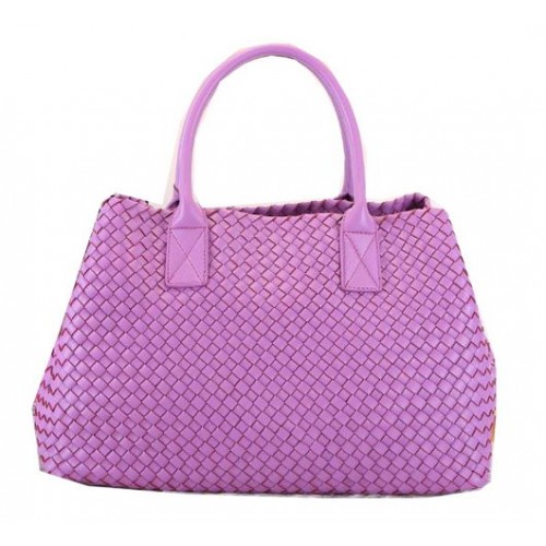 Bottega Veneta Cabat medium draagtassen BV5211 lavendel