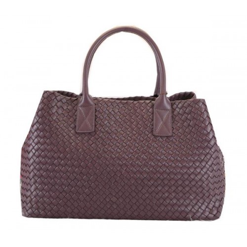 Bottega Veneta Cabat medium draagtassen BV5211 paars