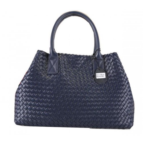 Bottega Veneta Cabat medium draagtassen BV5211 Royal