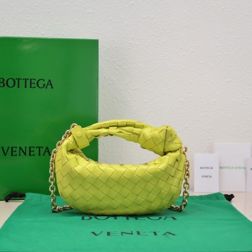 Bottega Veneta Mini Jodie 709562 Glinsterend groen