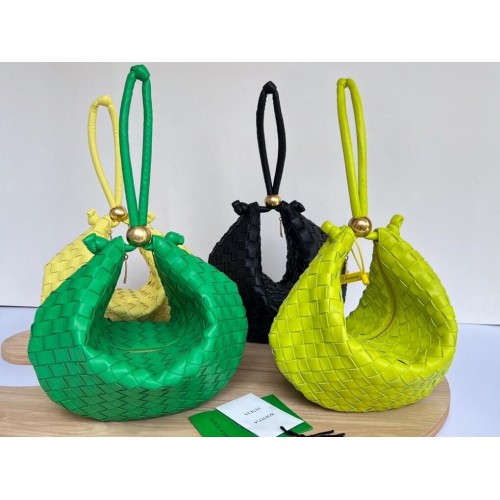 Bottega Veneta Originele Leren Tas TURN 701024