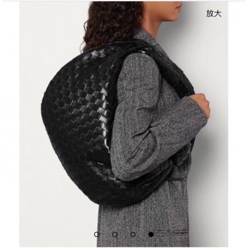 Bottega Veneta Original Weave Leren Tas BV4589 zwart