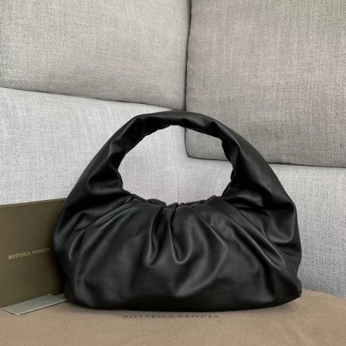 Bottega Veneta Schapenvacht Origineel Leer 610524 zwart