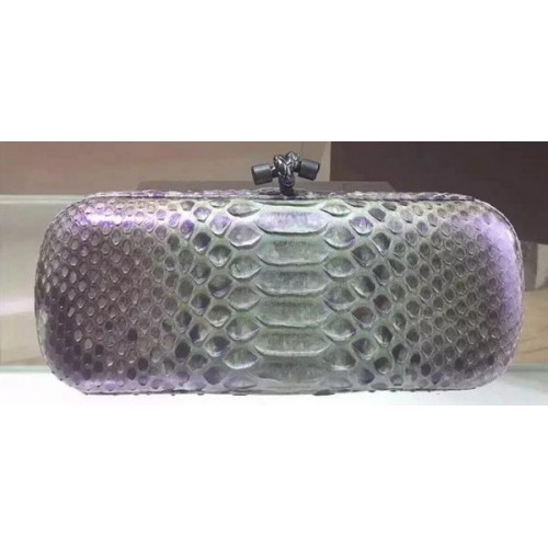 Bottega Veneta slangenleren clutch 8651A