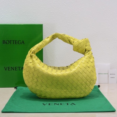 Bottega Veneta Teen Jodie 690225 Glinsterend groen