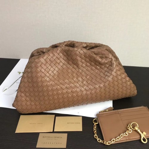 Bottega Veneta Weave Clutch tas 585853 bruin