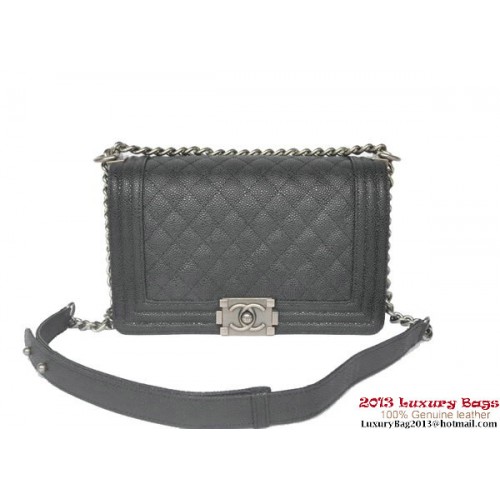 Boy Chanel Flap Schoudertas Klassieke Cannage Patronen A67086 Zwart