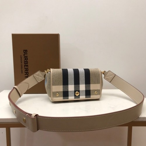 BurBerry schoudertas 80267 abrikoos