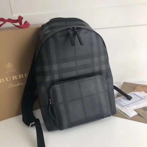 Burberry Grote Rugzak canvas BU41003 zwart