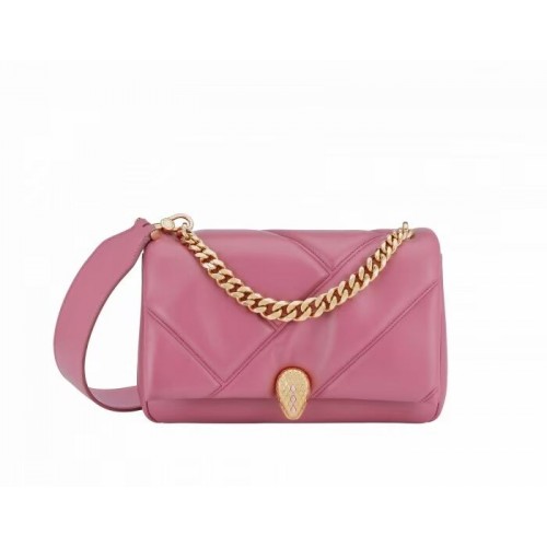 Bvlgari Serpenti Forever leren crossbody tas B219069 roze