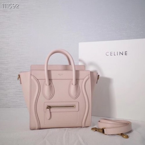 CELINE NANO BAGAGETAS VAN GELAMINEERD LAMSLEER 189244-22