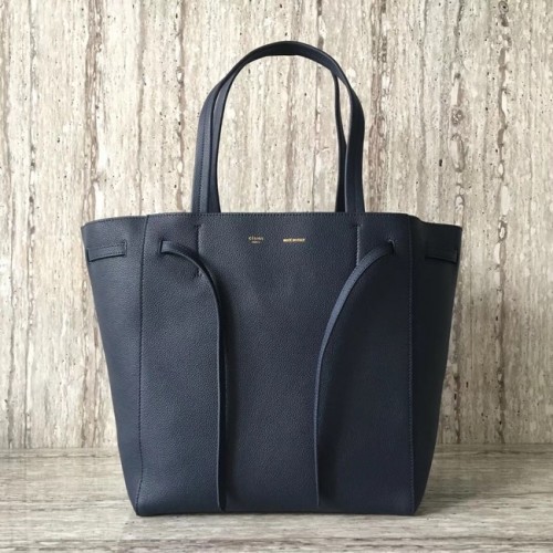 CELINE KLEINE CABAS PHANTOM IN ZACHT KALFSVEER 17602 donkerblauw