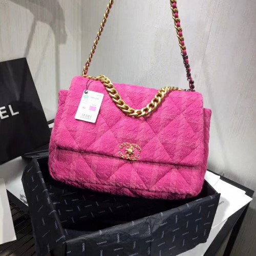 CHANEL 19 Flap Bag AS1162 Lavendel