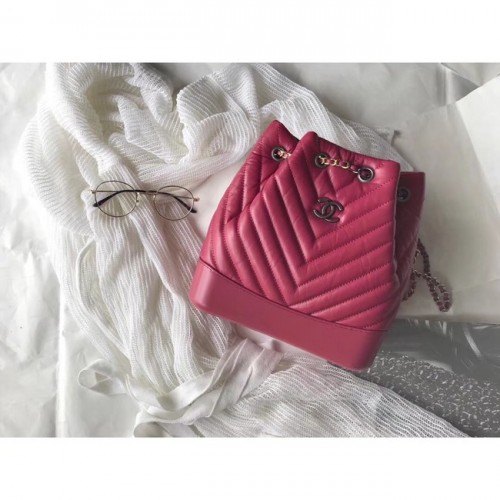 CHANEL Original Gabrielle kleine rugzak A94485 roze