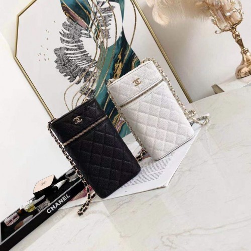 CHANEL Telefoon schoudertas aan ketting AP2084