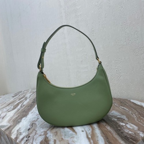 Celine AVA TAS VAN GLAD KALFSLEER VINTAGE 193953 groen