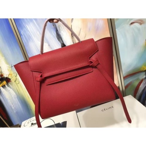 Celine Heuptas Origineel Litchi Leer C3349 Rood