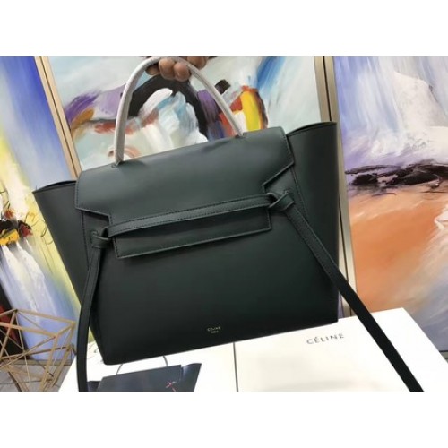 Celine Heuptas Origineel Glad Leer C3349 Groen