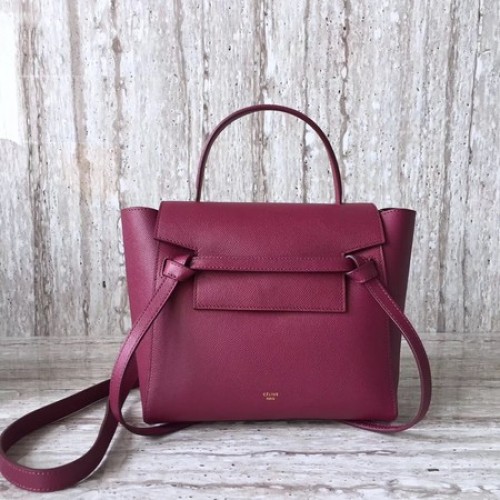 Celine Riem Mini Tas Origineel Leer C98310 Roze