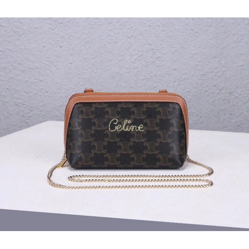 Celine GECOATE CANVAS CL00382 bruin