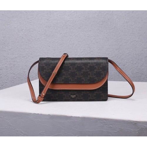 Celine GECOATE CANVAS CL00852 TAN