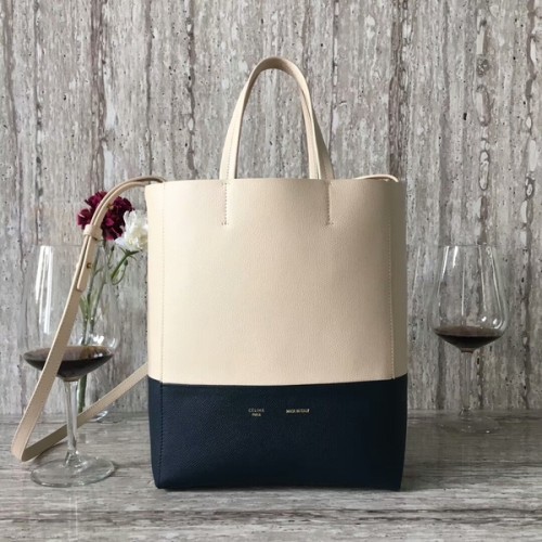 Celine Cabas Phantom Tassen Kalfsleer C2204 Camel&Black