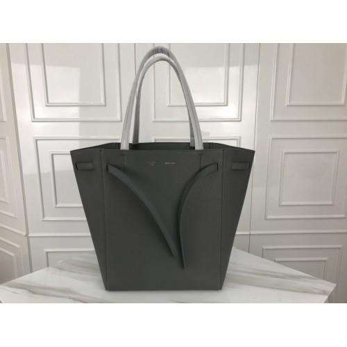 Celine Cabas Phantom Tassen Origineel Leer C2210 Grijs