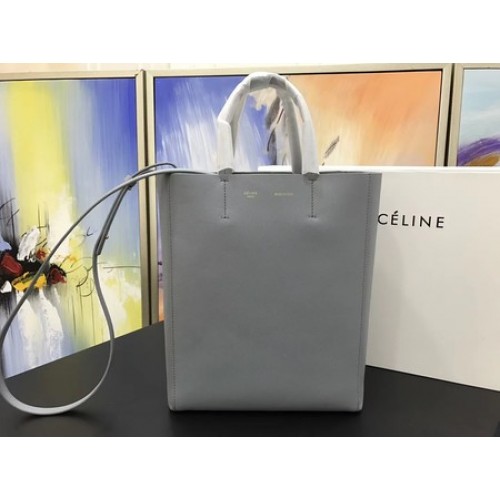 Celine Cabas Phantom Tassen Origineel Leer C3365 Grijs