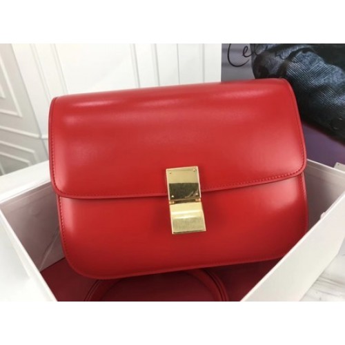 Celine Classic Box Flap Bag Original Kalfsleer 3378 Perzik